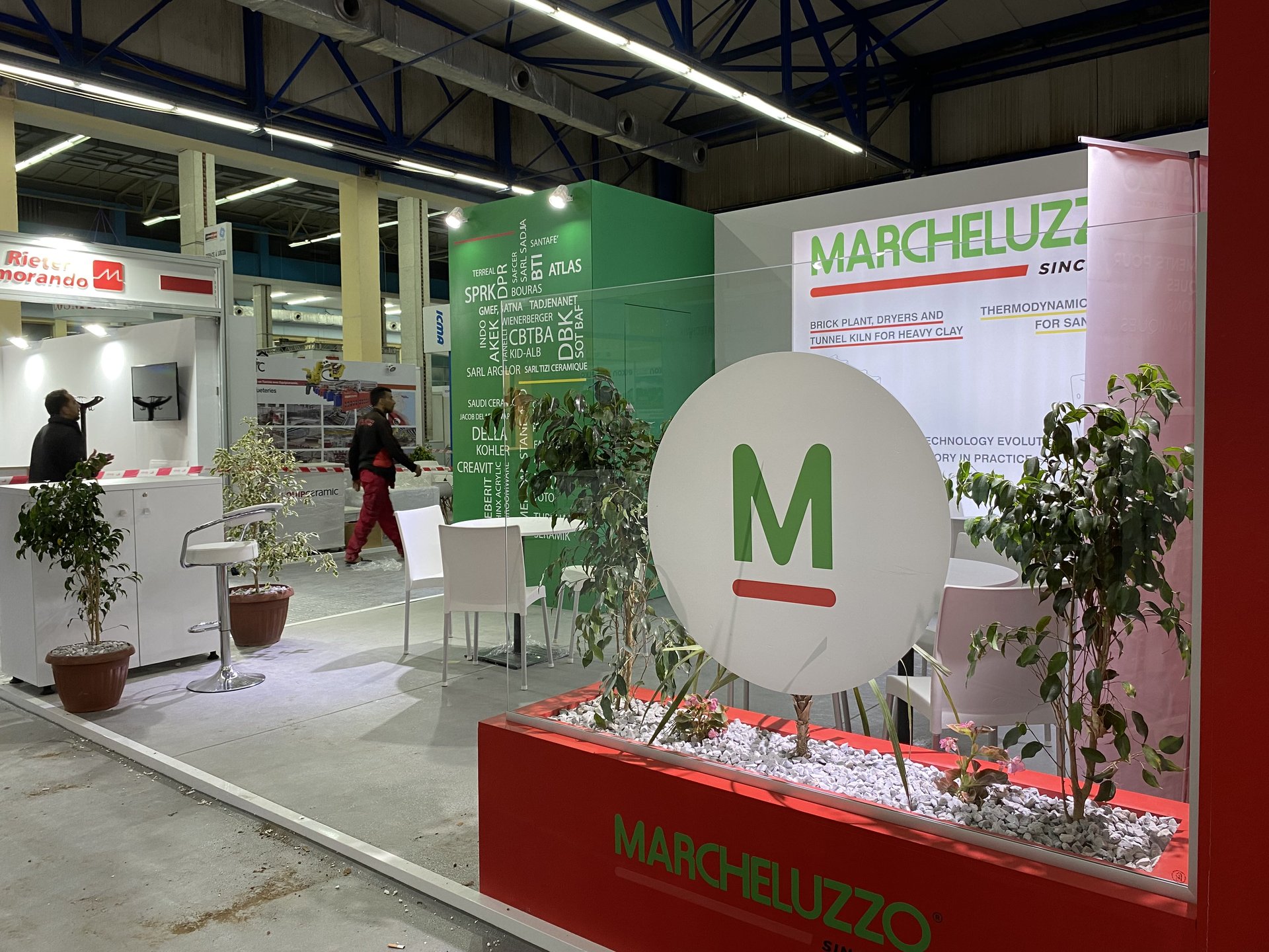 Stand entreprise Marcheluzzo à Batimatec