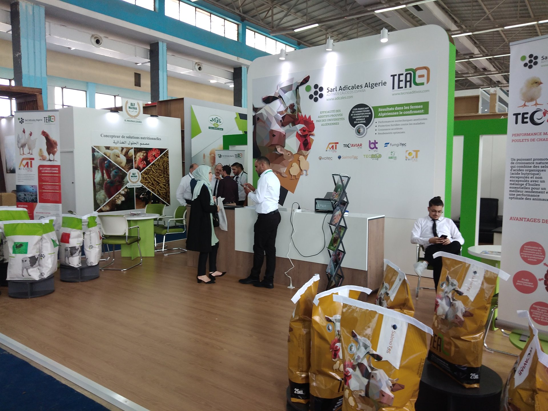Stand entreprise ADICALES au SIPSA