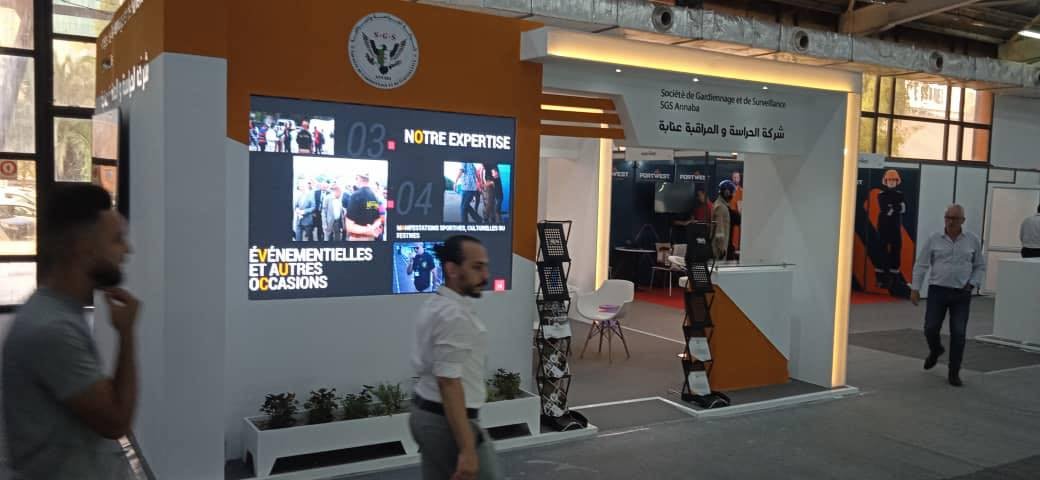 Stand entreprise SGS à Secura